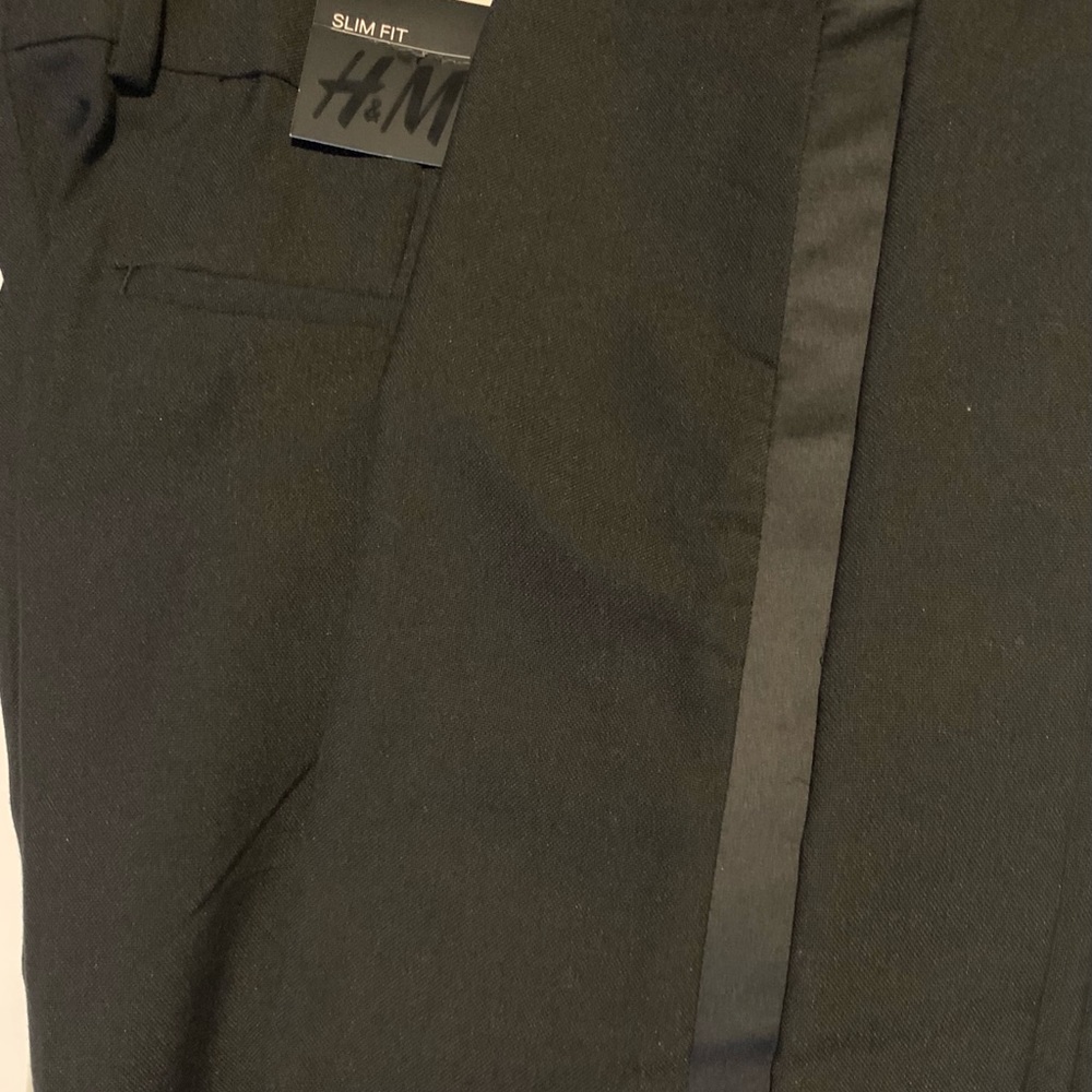 H&M slim fit tuxedos pants. Brand new! Still has tags!